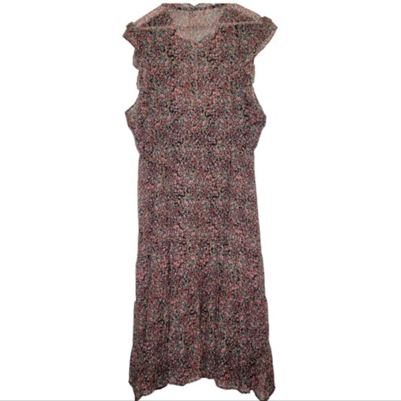 BB Dakota by Steve Madden Ditsy Floral Chiffon Dress, XXL - Picture 5 of 14